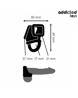 Addicted Toys - Peniskäfig-Ring Erotik