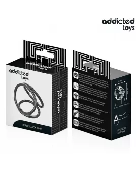 Addicted Toys - Dreifach-Penisring für Paare