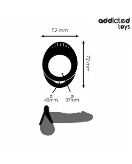 Addicted Toys - Doppelt Strukturierter Peniring