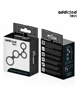 ADDICTED TOYS - PENISRING MIT TEILERN FÜR HODEN
