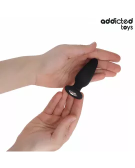 Addicted Toys Anal Plug mit Juwel - Größe S 8,8 cm