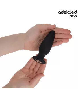 ADDICTED TOYS Anal Plug mit Juwel Größe L - 12,6 cm