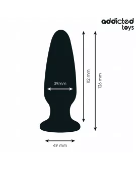 ADDICTED TOYS Anal Plug mit Juwel Größe L - 12,6 cm