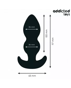 ADDICTED TOYS - ANALSTECKER GRÖSSE L 11,7 CM