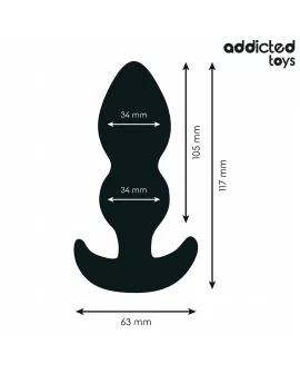 ADDICTED TOYS - Analstecker Größe L 11,7 cm