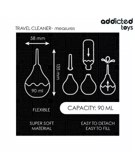Addicted Toys - Reise-Analreiniger Größe S 90 ml