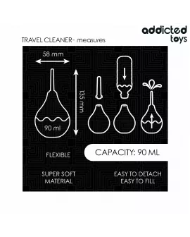 ADDICTED TOYS - REISE-ANALREINIGER GRÖSSE S 90 ML