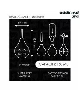 Addicted Toys Reise-Analreiniger Größe M 160 ml
