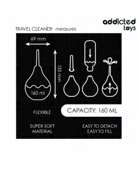 ADDICTED TOYS - REISE-ANALREINIGER GRÖSSE M 160 ML