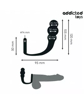 ADDICTED TOYS - Analplug mit Ring Modell 1