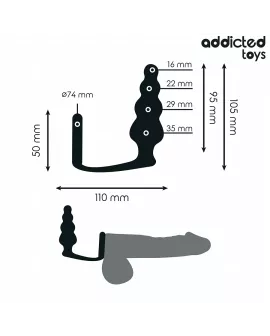 ADDICTED TOYS - Analplug mit Ring Modell 5