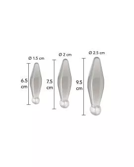 TOYJOY - Anal Play Finger Rimmer 3er Set Transparent