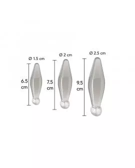 TOYJOY - ANAL PLAY FINGER RIMMER 3 STÜCK TRANSPARENT