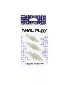 TOYJOY - Anal Play Finger Rimmer 3er Set Transparent