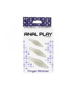 TOYJOY - ANAL PLAY FINGER RIMMER 3 STÜCK TRANSPARENT