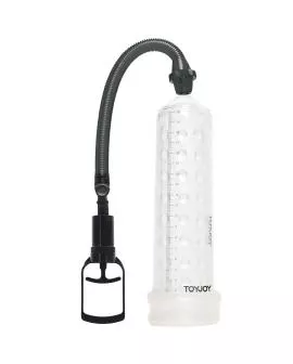 TOYJOY - LEISTUNGSSTARKE MASSAGEPUMPE MIT TRANSPARENTER HÜLLE