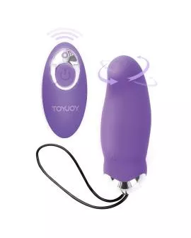 TOYJOY Eggsplode Lila Vibrator mit Fernbedienung