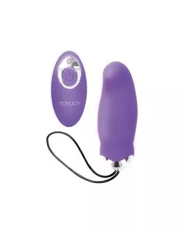 TOYJOY Eggsplode Lila Vibrator mit Fernbedienung