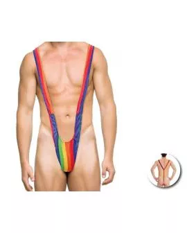 PRIDE - Herren Trikini mit Regenbogenflagge