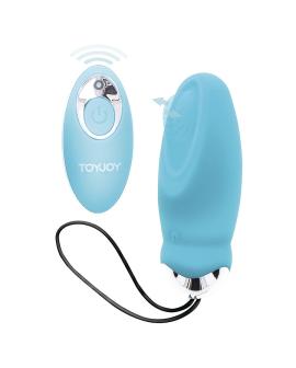 TOYJOY Happiness Im So Eggcited Vibrator - Fernbedienung Blau