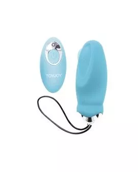 TOYJOY Happiness Im So Eggcited Vibrator - Fernbedienung Blau