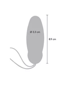 TOYJOY Happiness Im So Eggcited Vibrator - Fernbedienung Blau