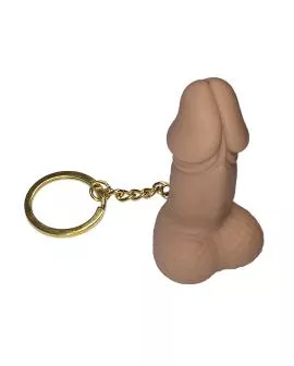 DIABLO PICANTE - Penis-Pfeifenschlüsselanhänger Hautfarbe