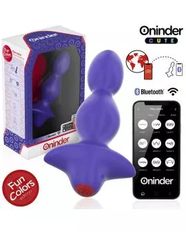 Oninder Cute Love Butt - Vibrierender Analplug-Dilatator mit App