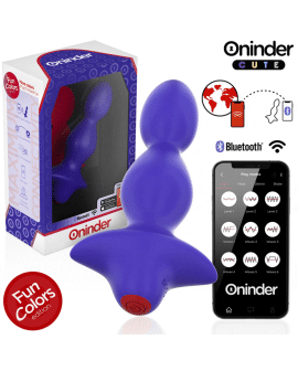 Oninder Cute Love Butt - Vibrierender Analplug-Dilatator mit App