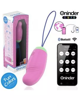 ONINDER CUTE - LOVE PLEASURE VIBRO-ROTIERENDES EI 360° SILIKON - KOSTENLOSE WELTWEITE APP