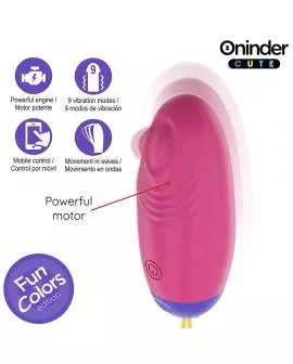 ONINDER CUTE - LOVE PLEASURE VIBRO-WAVE TAPPING SILIKON-EI - KOSTENLOSE WELTWEITE APP