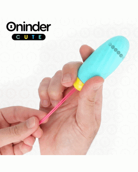 ONINDER CUTE - LOVE PLEASURE VIBRO-ROTIERENDES SILIKON-EDELSTEIN-EI - KOSTENLOSE WELTWEITE APP