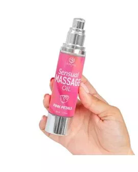 SECRETPLAY Pink Petals Massageöl - Erotik