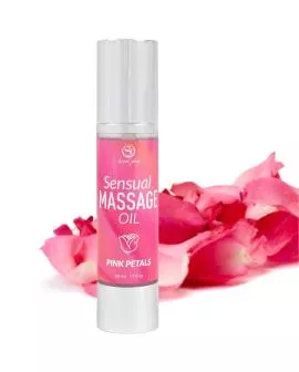 SECRETPLAY Pink Petals Massageöl - Erotik