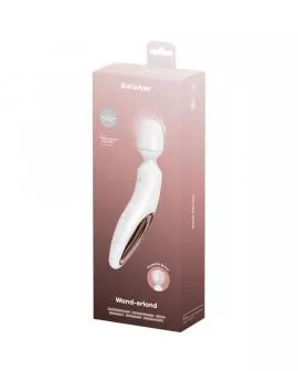 SATISFYER - WAND ERLAND VIBRIERENDES MASSAGER WEISS
