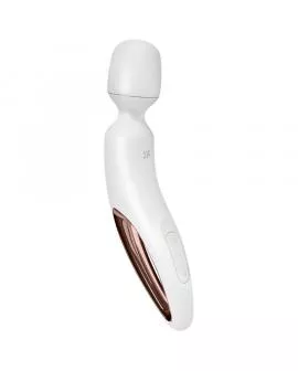 SATISFYER - WAND ERLAND VIBRIERENDES MASSAGER WEISS