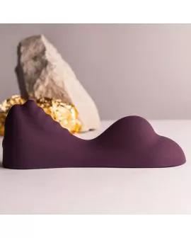 ROCKS-OFF - RUBY GLOW PURPLE SIT-ON VIBRATOR