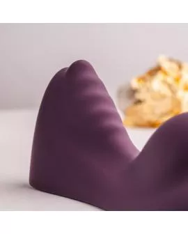 Rocks-Off Ruby Glow - Lila Sit-On-Vibrator