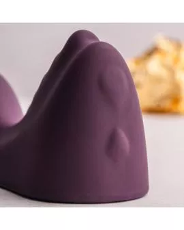 Rocks-Off Ruby Glow - Lila Sit-On-Vibrator