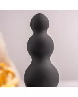 Rocks-Off - Petite Bubbles Analplug Vibrator Schwarz