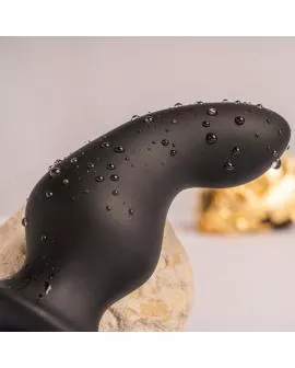 Rocks-Off Ro-Zen Rro Anal Plug mit Vibrierendem Penisring - Schwarz