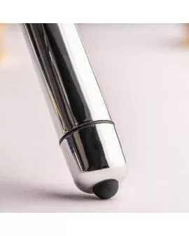 ROCKS-OFF - RO-80 CHROM VIBRIERENDES BULLET SILBER