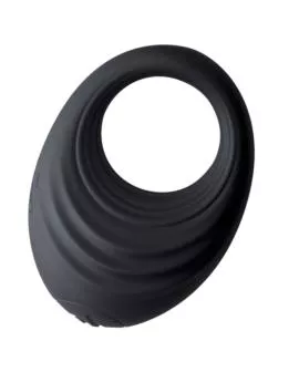 Rocks-Off Spire - Schwarzer vibrierender Penisring