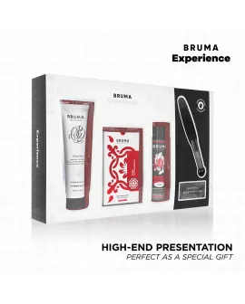 BRUMA XPERIENCE - SÜSSE ERDBEERE VERSUCHUNGSSET MIT ORGASMUSVERSTÄRKER