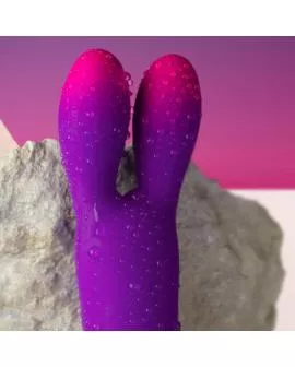 Rocks-Off - Glo-Girl Bunny Lila Flexibler Vibrator