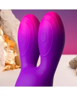 Rocks-Off - Glo-Girl Bunny Lila Flexibler Vibrator