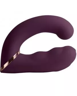 ROCKS-OFF - GEMINI DUAL VIBRATOR G-SPOT KLITORIS STIMULATOR LILA
