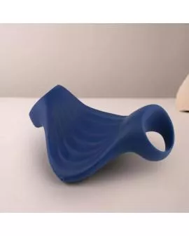 Rocks-Off - Palmblauer flexibler Vibrator-Masturbator