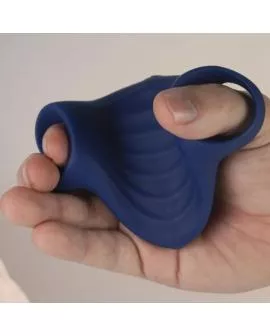 Rocks-Off - Palmblauer flexibler Vibrator-Masturbator