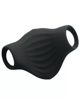 Rocks-Off Palm - Schwarzer Flexibler Vibrator-Masturbator